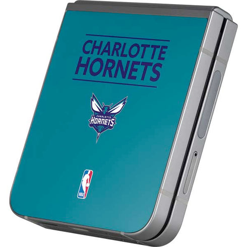 NBA Charlotte Hornets Standard - Blue Galaxy Z Flip6 Skin